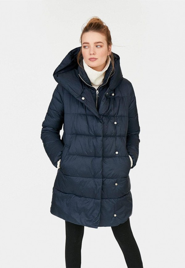 

Куртка утепленная Stradivarius, Синий