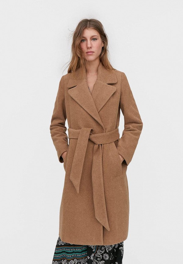 

Пальто Stradivarius, Коричневый