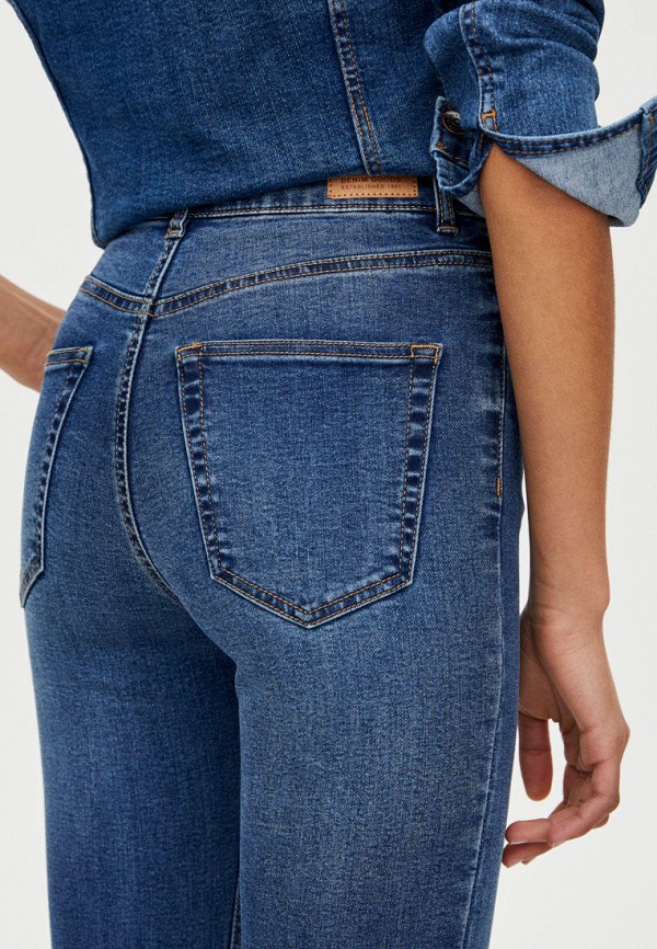 

Джинсы Pull&Bear, Синий, HIGH WAIST CAPRI
