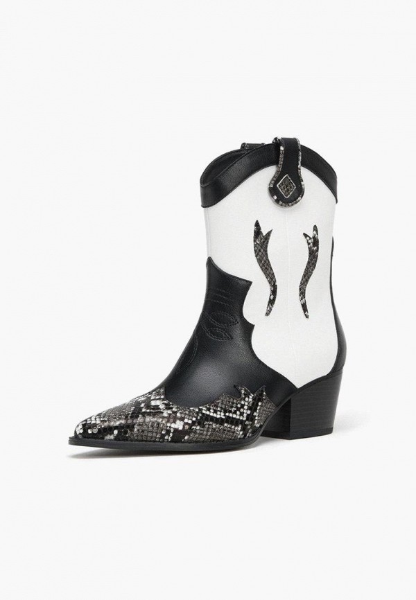 

Полусапоги Stradivarius, Черный