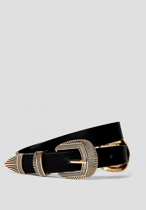 

Ремень Stradivarius, Черный