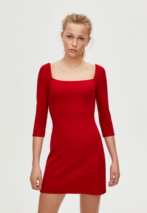 

Платье Pull&Bear, Красный