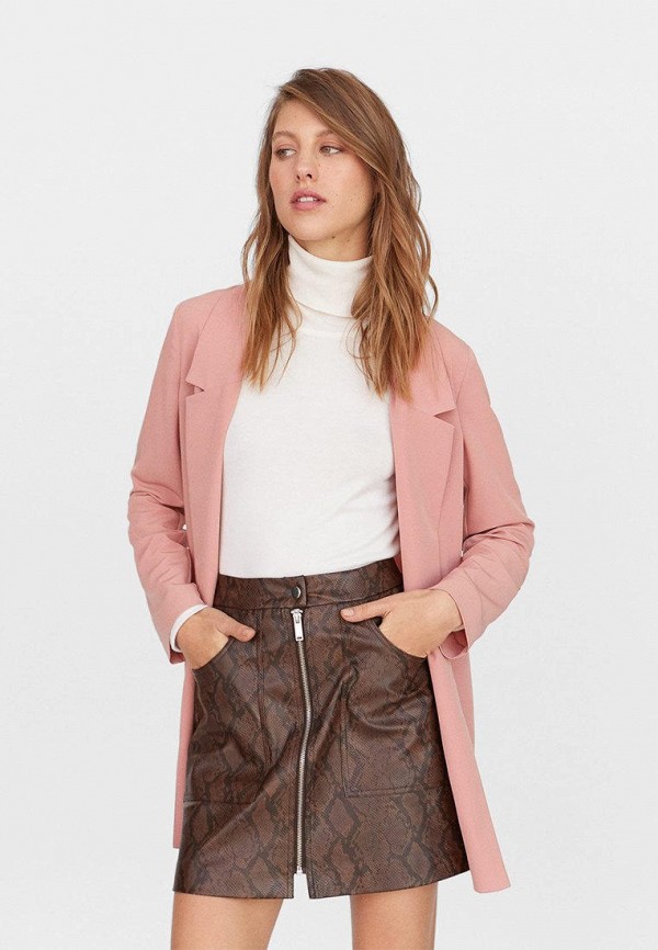 

Жакет Stradivarius, Розовый