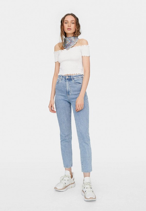 

Футболка Stradivarius, Белый