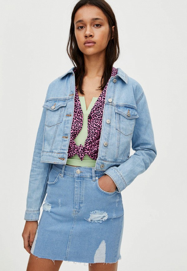 

Юбка джинсовая Pull&Bear, Синий
