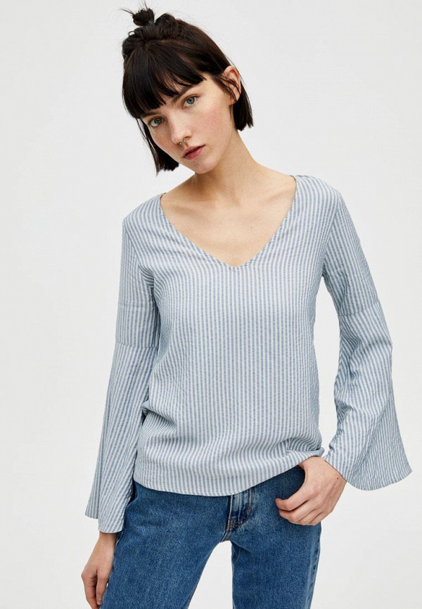 

Блуза Pull&Bear, Синий