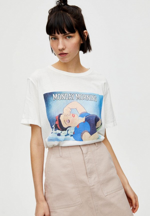 

Футболка Pull&Bear, Белый