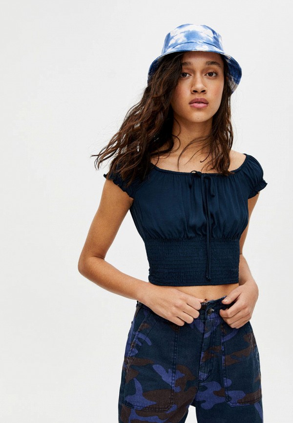 

Топ Pull&Bear, Синий