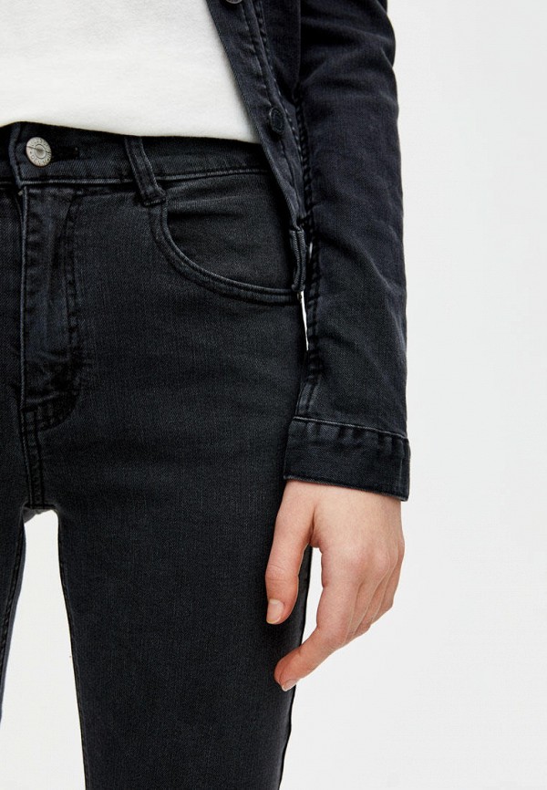 

Джинсы Pull&Bear, Черный, MEDIUM WAIST HIGH SKINNY