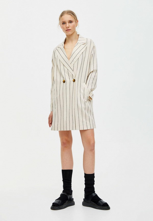 

Пальто Pull&Bear, Бежевый