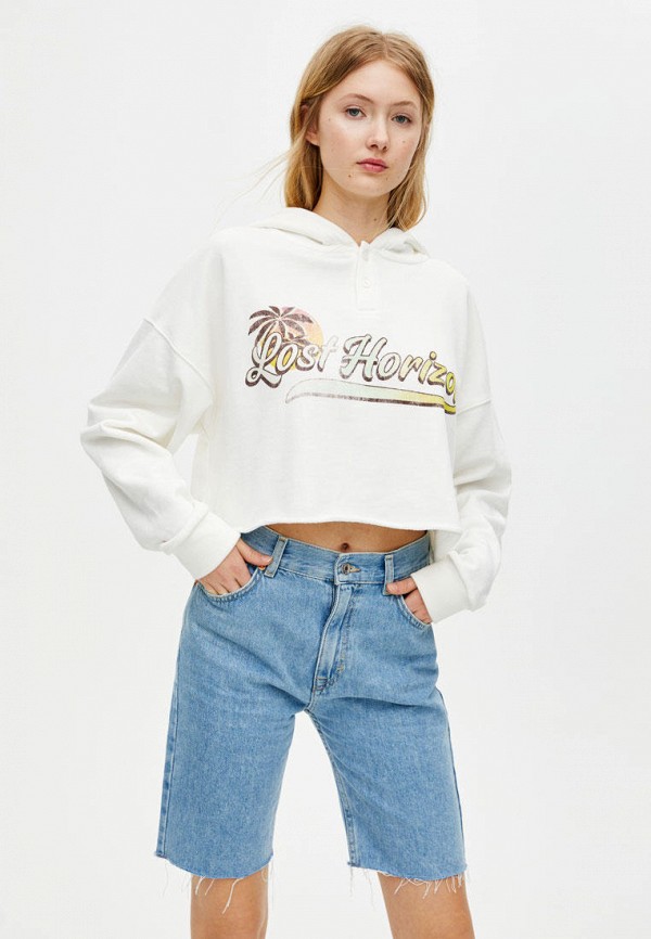 

Худи Pull&Bear, Белый