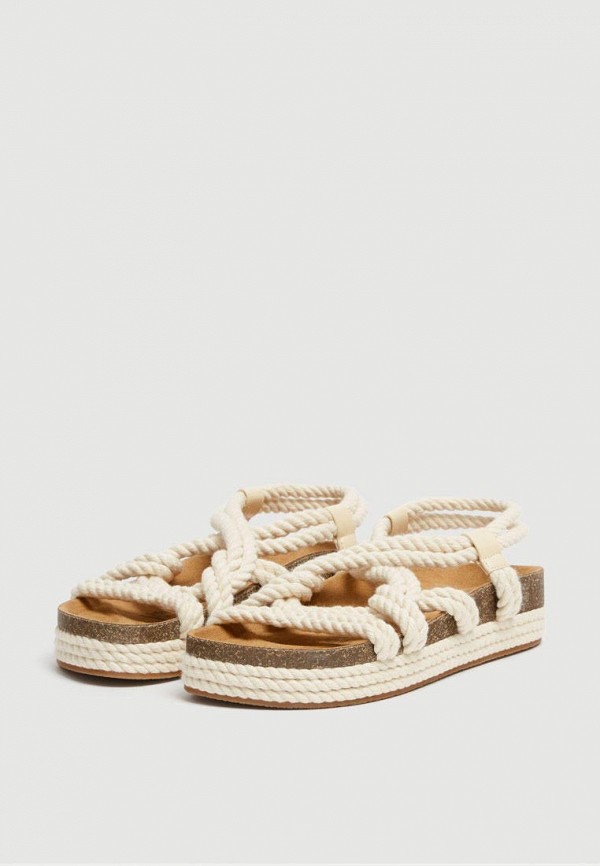

Сандалии Pull&Bear, Бежевый