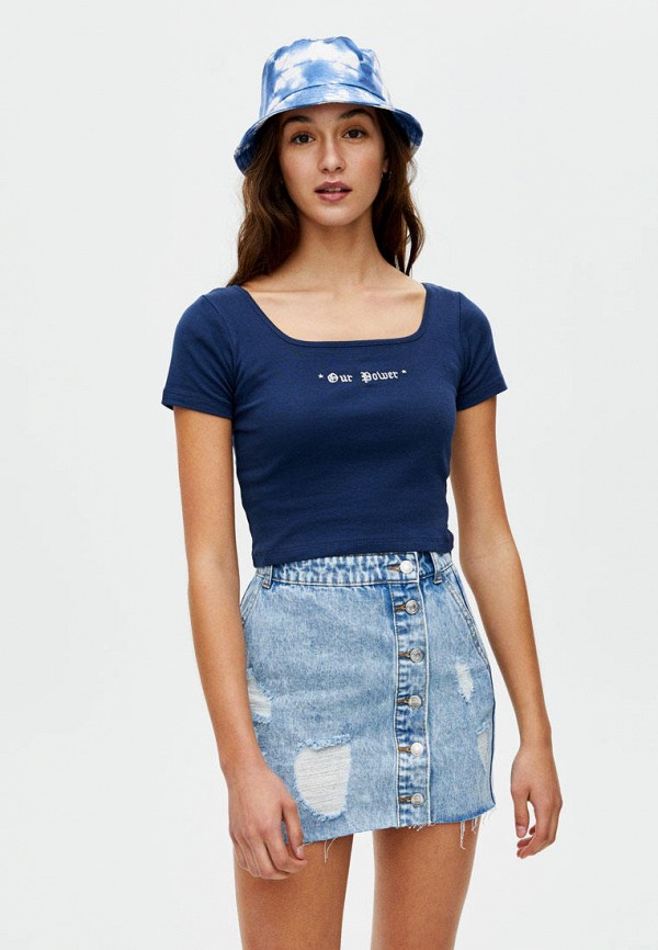 

Футболка Pull&Bear, Синий
