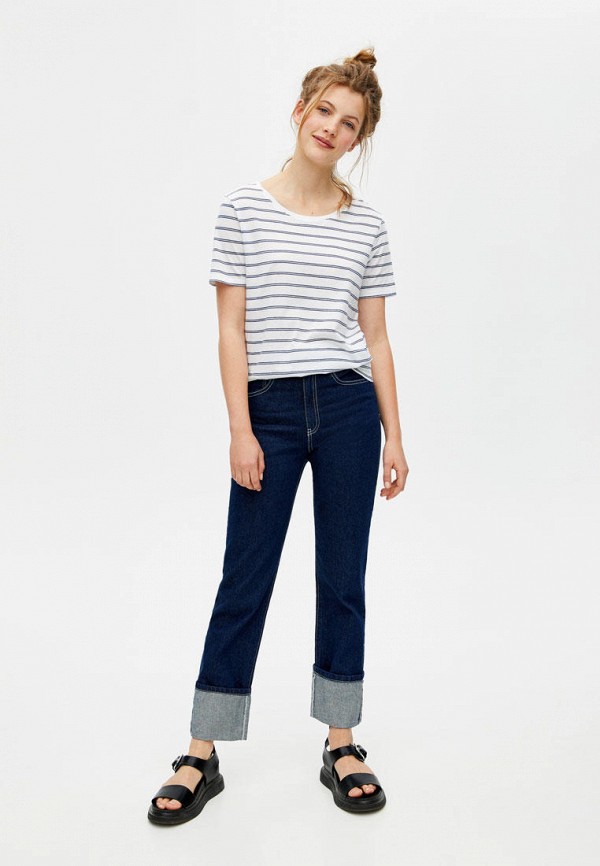 

Футболка Pull&Bear, Белый, Join Life
