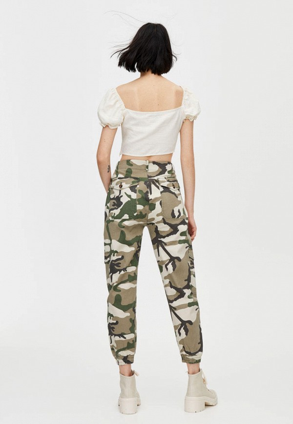

Брюки Pull&Bear, Хаки, CARGO