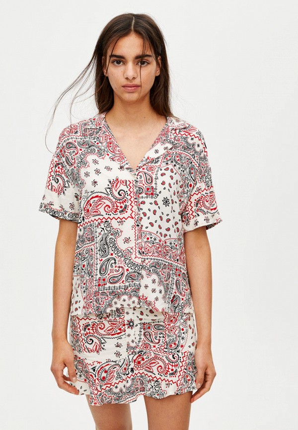 

Блуза Pull&Bear, Бежевый
