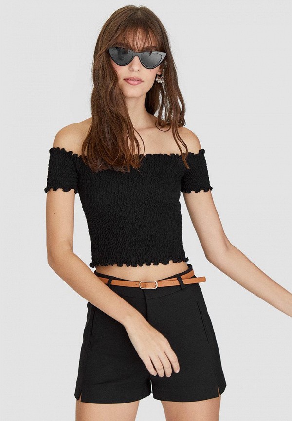 

Шорты Stradivarius, Черный
