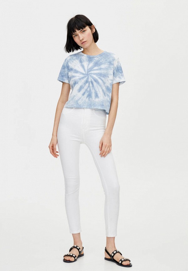 

Джинсы Pull&Bear, Белый, HIGH WAIST SKINNY