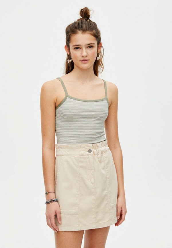 

Топ Pull&Bear, Хаки