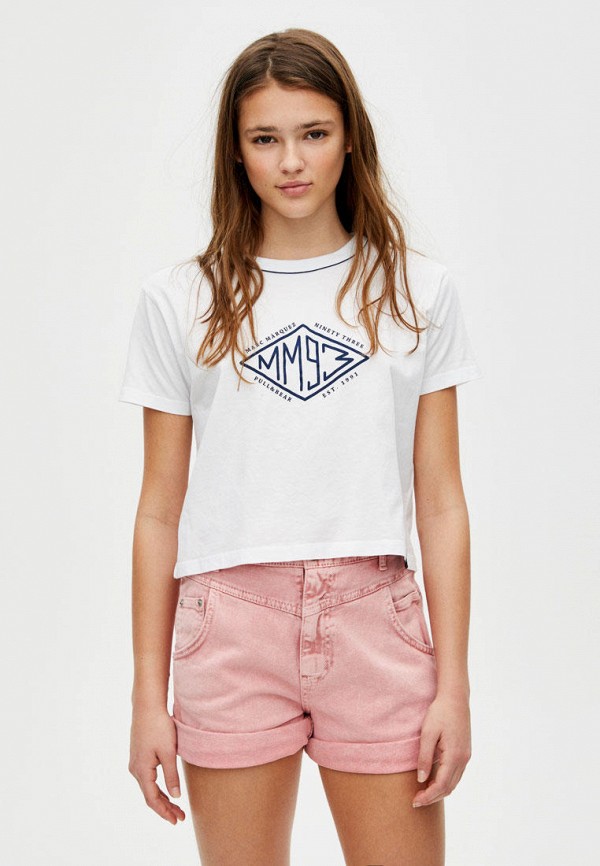 

Футболка Pull&Bear, Белый