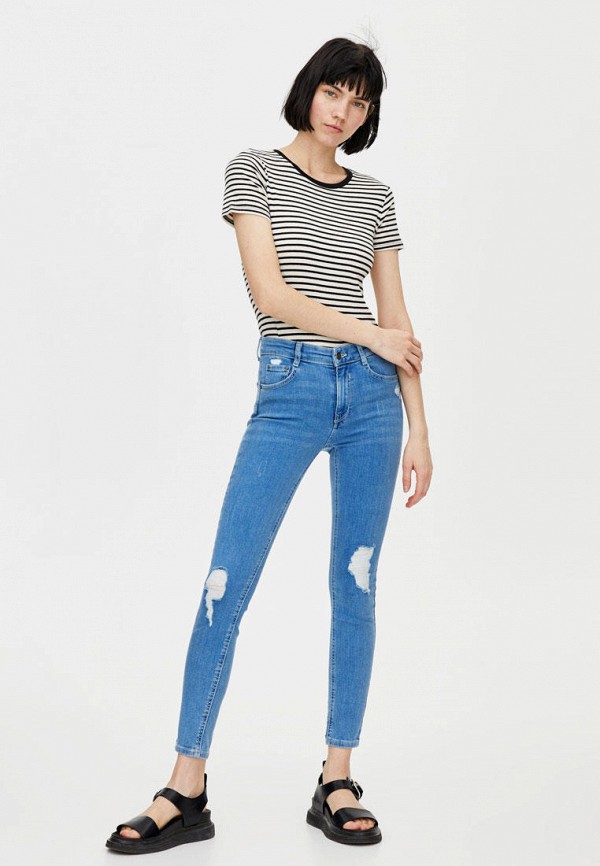 

Джинсы Pull&Bear, Синий, Push up