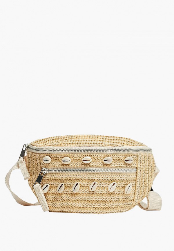 

Сумка поясная Stradivarius, Бежевый
