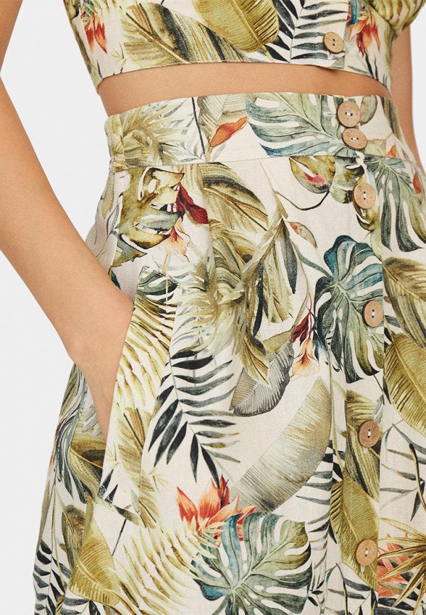 

Юбка Stradivarius, Зеленый