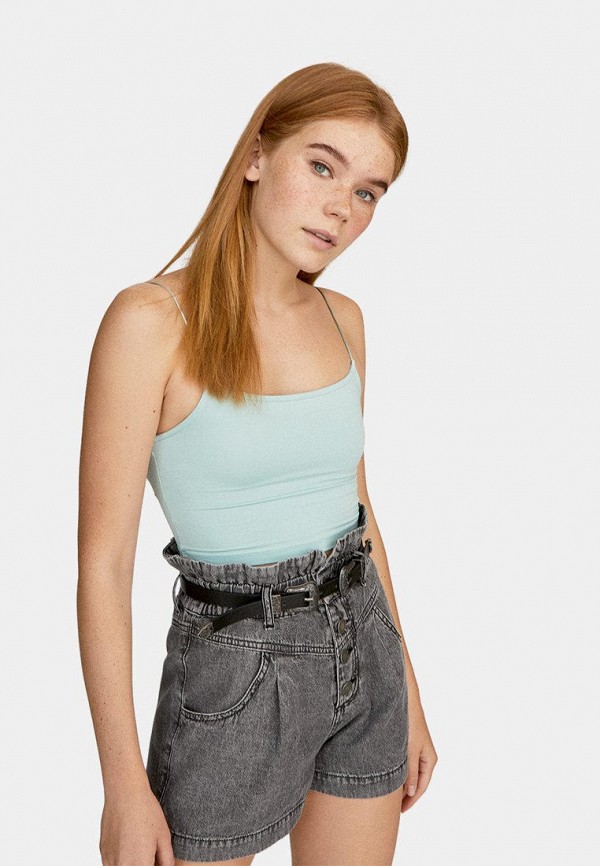 

Топ Stradivarius, Бирюзовый