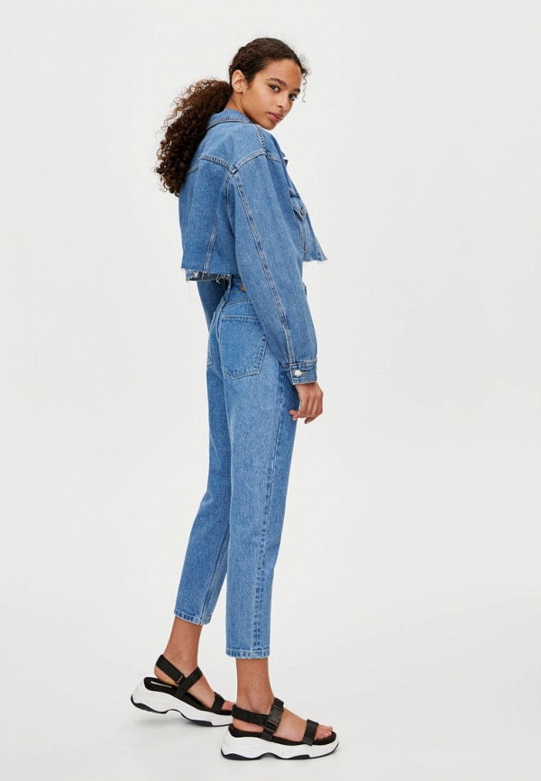 

Джинсы Pull&Bear, Синий, MOM