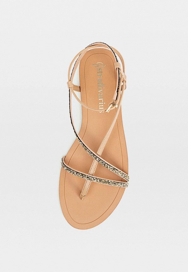 

Сандалии Stradivarius, Бежевый