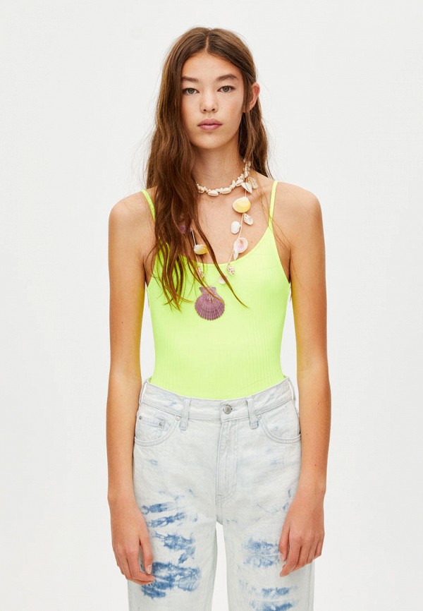 

Боди Pull&Bear, Желтый