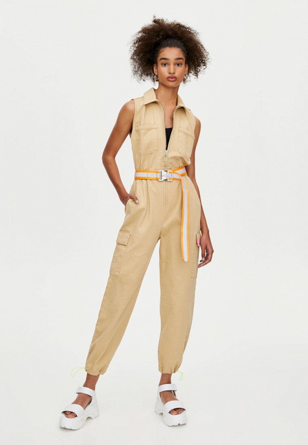

Комбинезон Pull&Bear, Бежевый