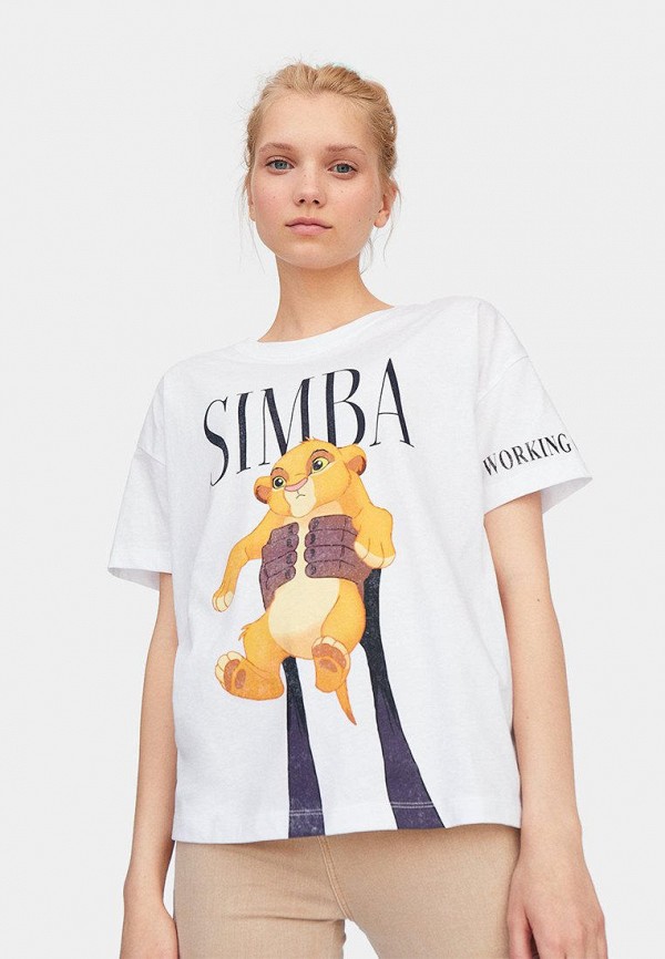 

Футболка Stradivarius, Белый