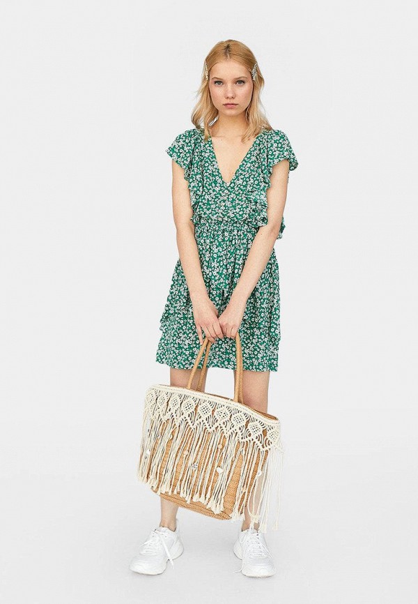 

Платье Stradivarius, Зеленый