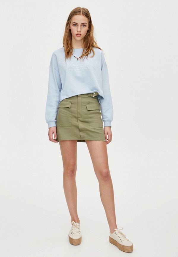 

Свитшот Pull&Bear, Голубой