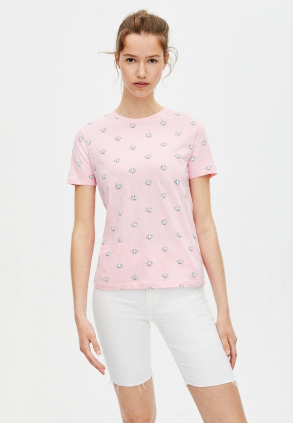 

Футболка Pull&Bear, Розовый