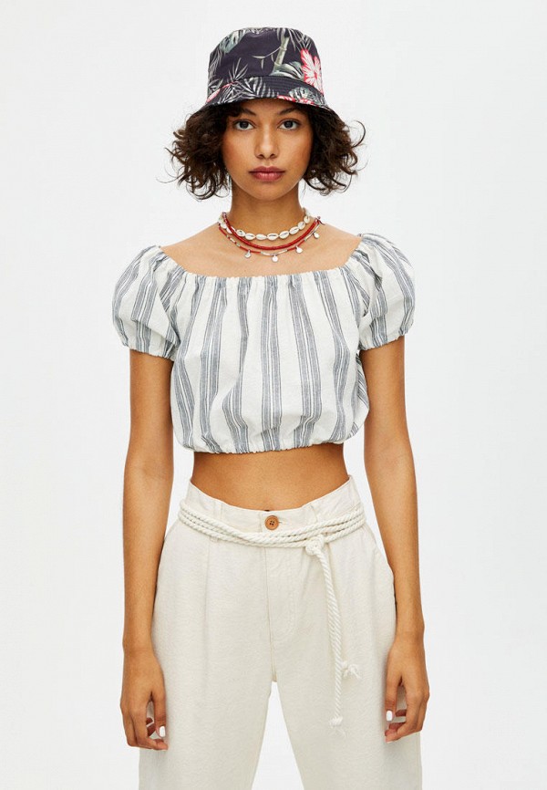 

Топ Pull&Bear, Белый