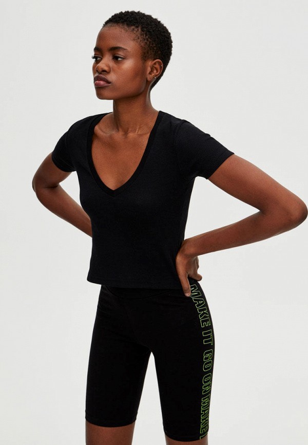 

Футболка Pull&Bear, Черный