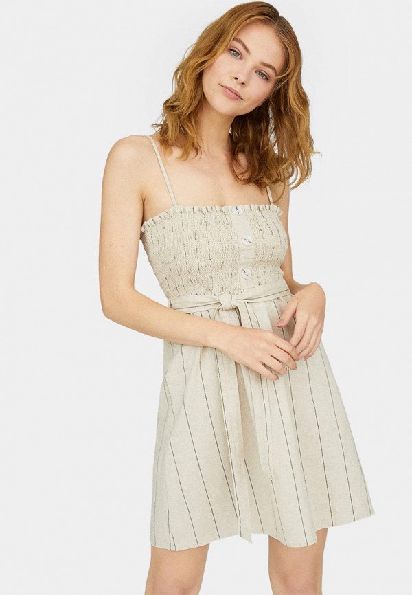 

Платье Stradivarius, Бежевый
