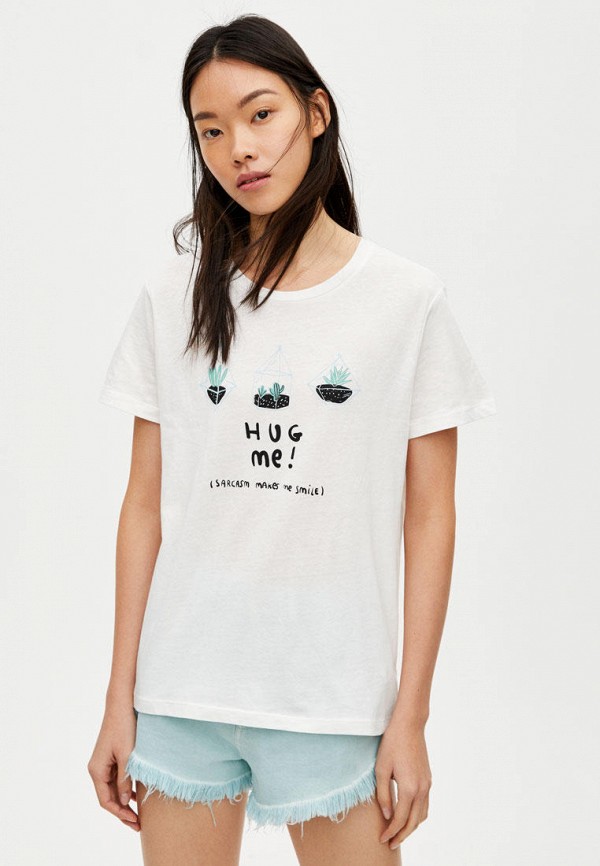 

Футболка Pull&Bear, Белый