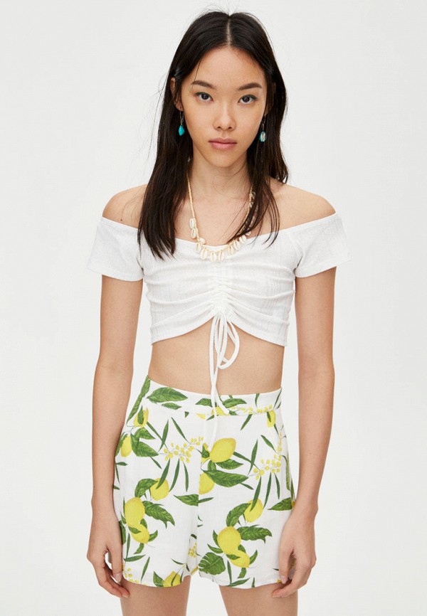 

Топ Pull&Bear, Белый