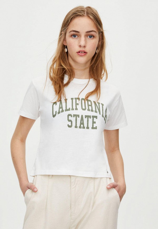 

Футболка Pull&Bear, Белый
