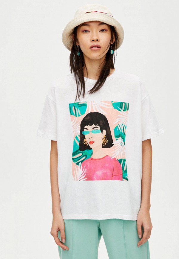 

Футболка Pull&Bear, Белый