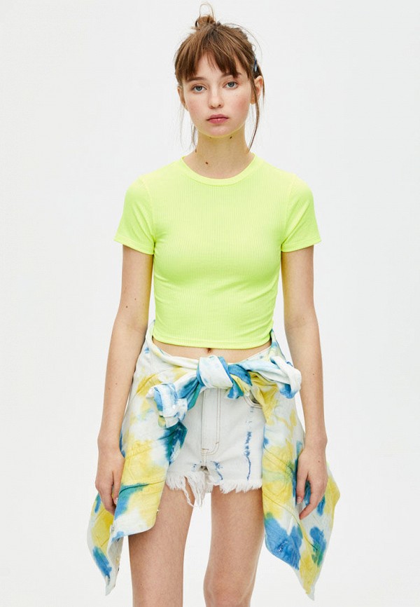 

Футболка Pull&Bear, Зеленый