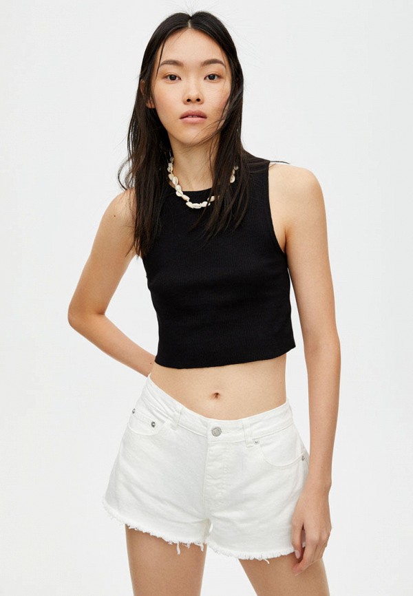 

Шорты джинсовые Pull&Bear, Белый