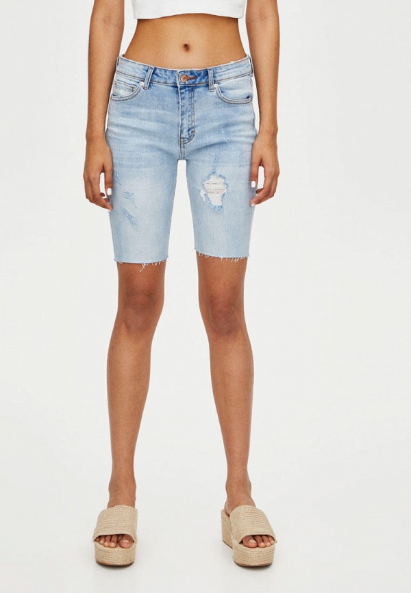 

Шорты джинсовые Pull&Bear, Голубой
