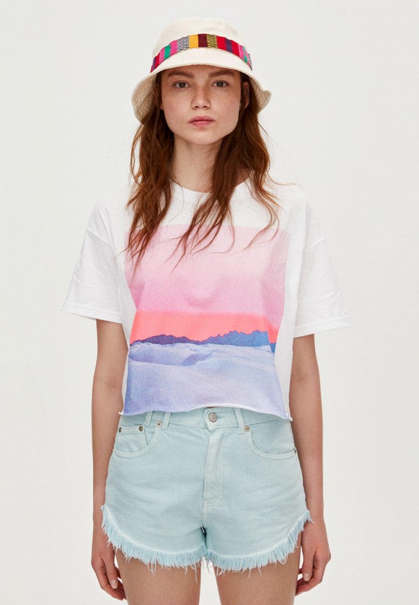 

Футболка Pull&Bear, Белый