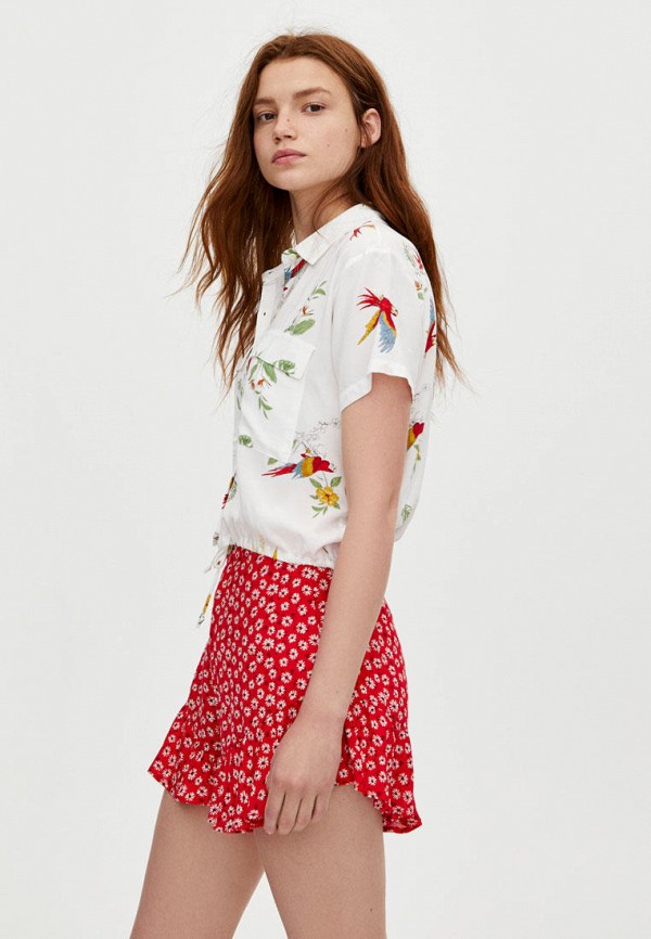 

Блуза Pull&Bear, Белый, Join Life