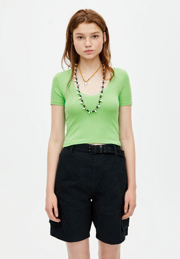 

Футболка Pull&Bear, Зеленый
