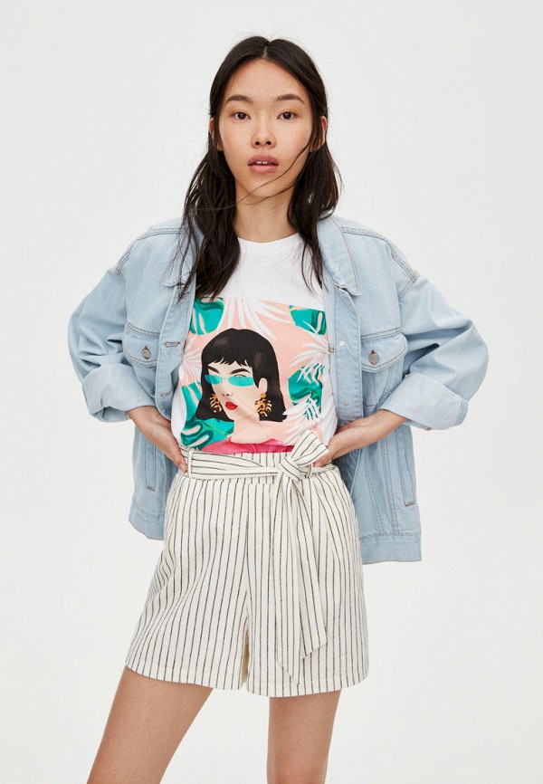 

Шорты Pull&Bear, Бежевый